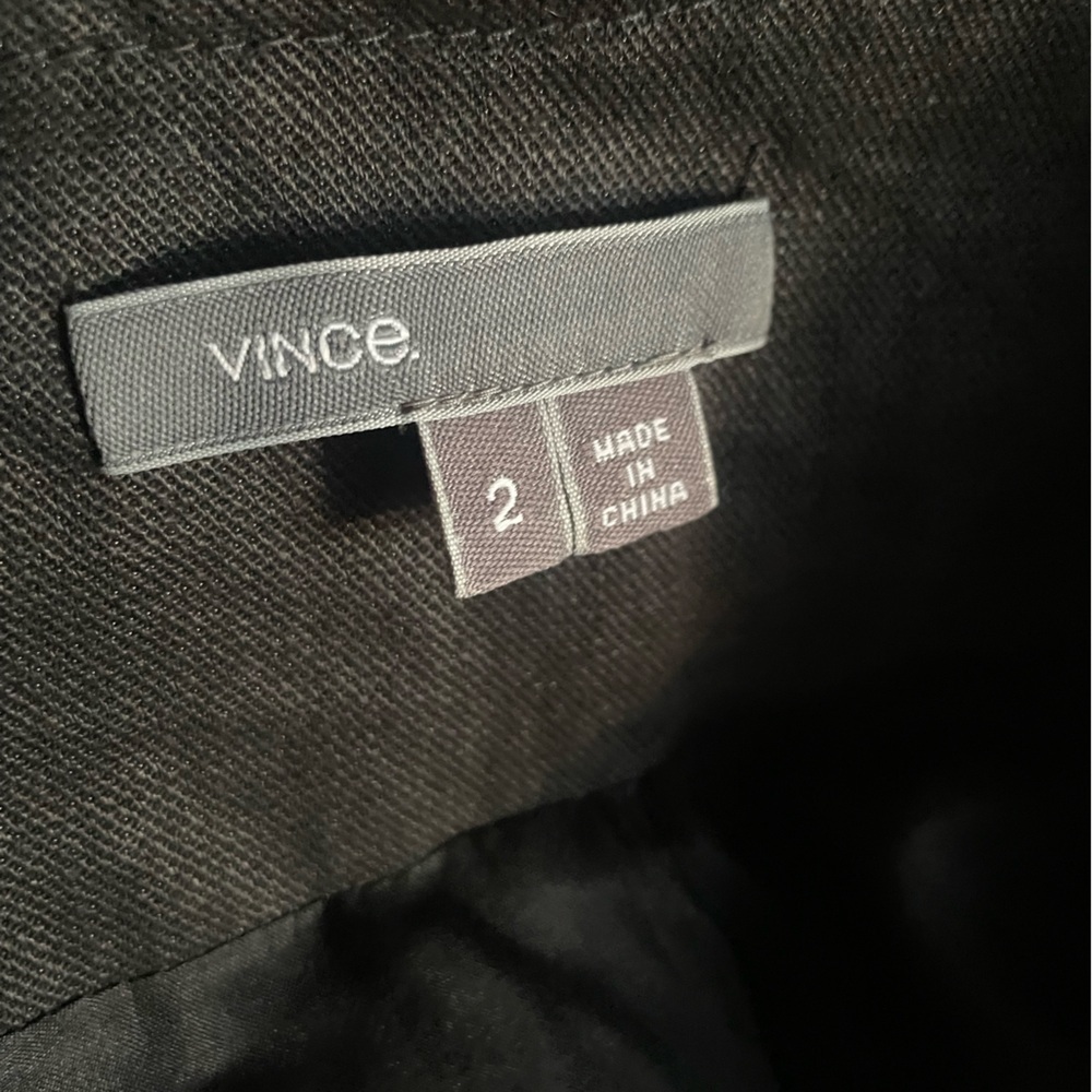 Vince Linen & Leather Jacket - Picture 12 of 13